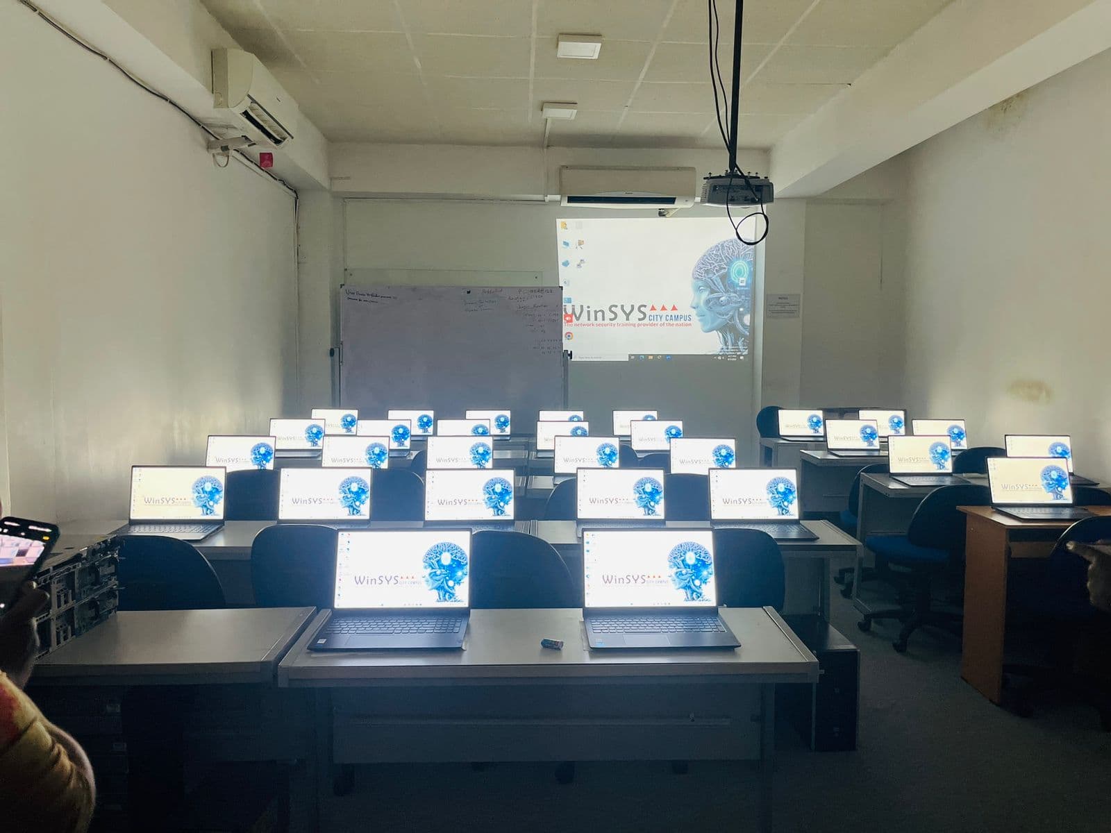 The WinSYS computer lab
