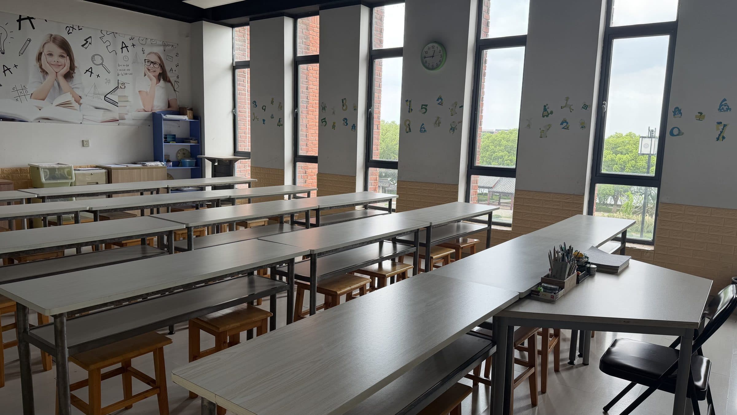 Diploma classroom at ICN, Suzhou