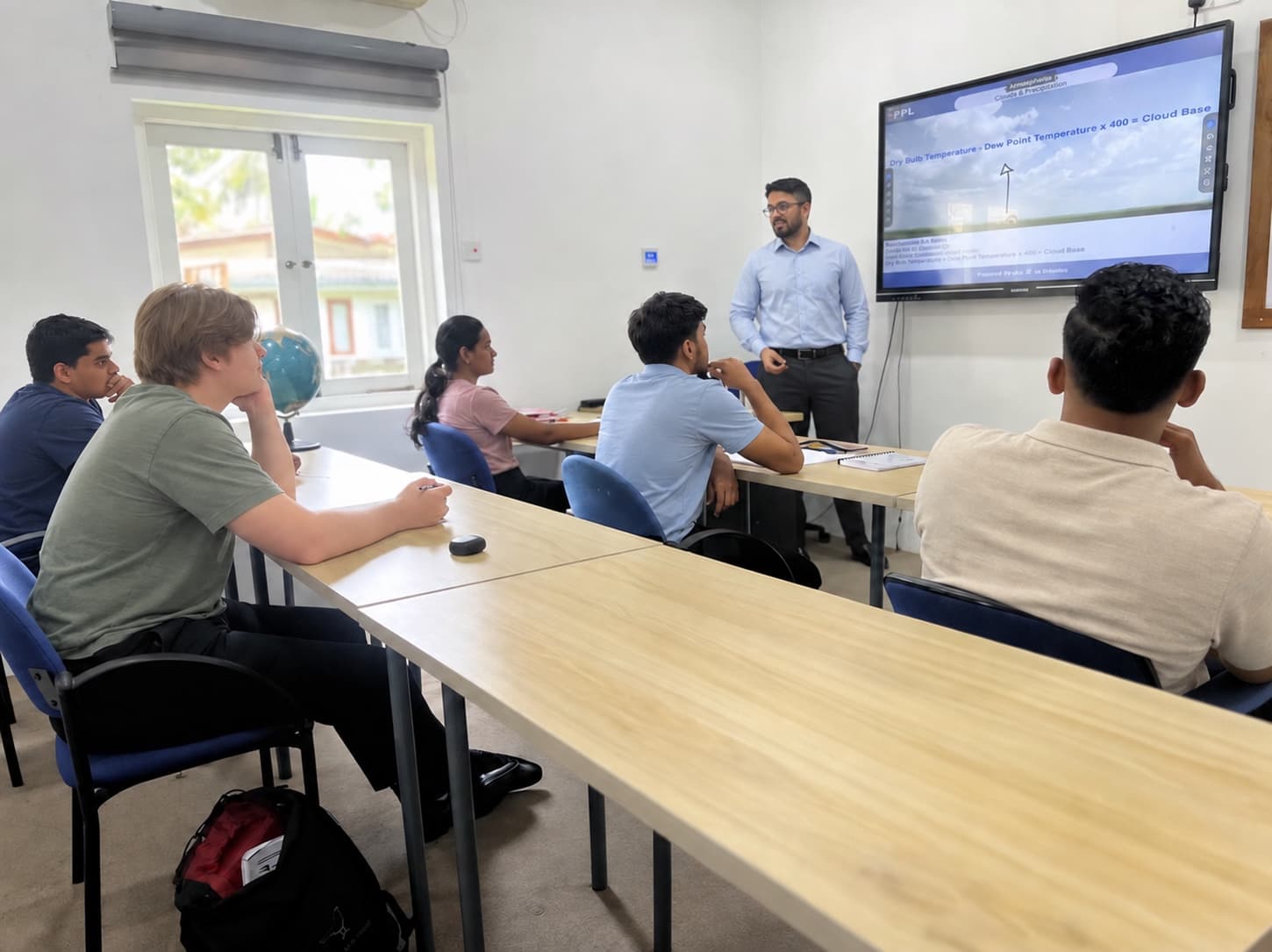 Diploma of Business classroom session at ANZEC