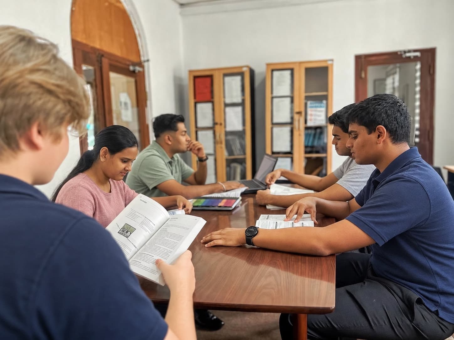 The ANZEC office and study room in Panadura, Sri Lanka